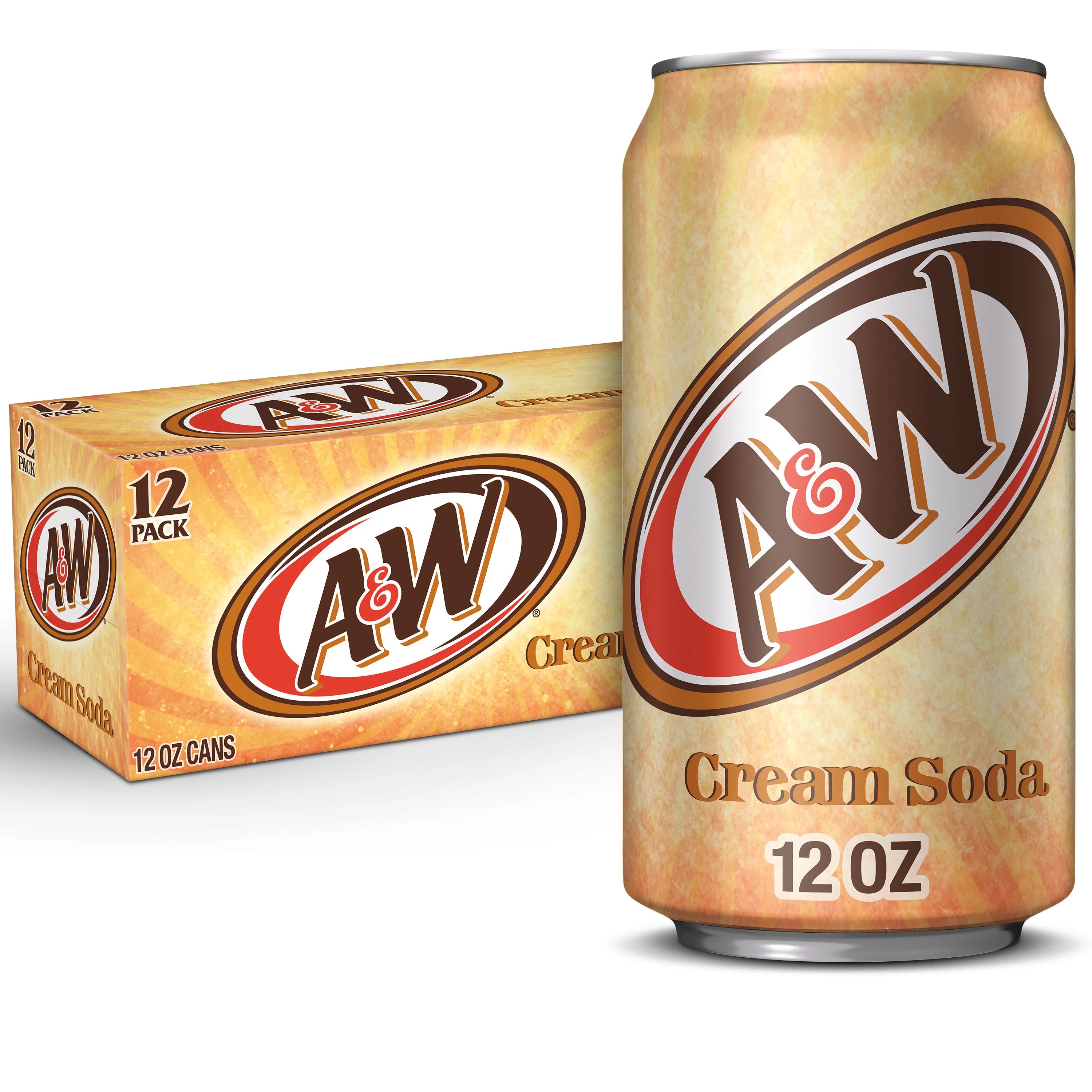 A&W Cream Soda (USA) 12x355ml Excl Deposit