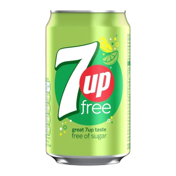 7Up Zero Sugar 24x330ml Excl Deposit