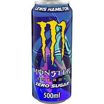 Monster Energy 44 Lewis Hamilton Zero Sugar 12x500ml Excl Deposit