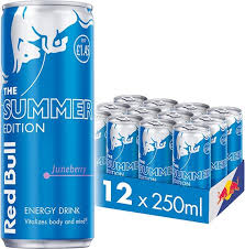 Red Bull Sea Blue Edition Juneberry 12x250ml Excl Deposit
