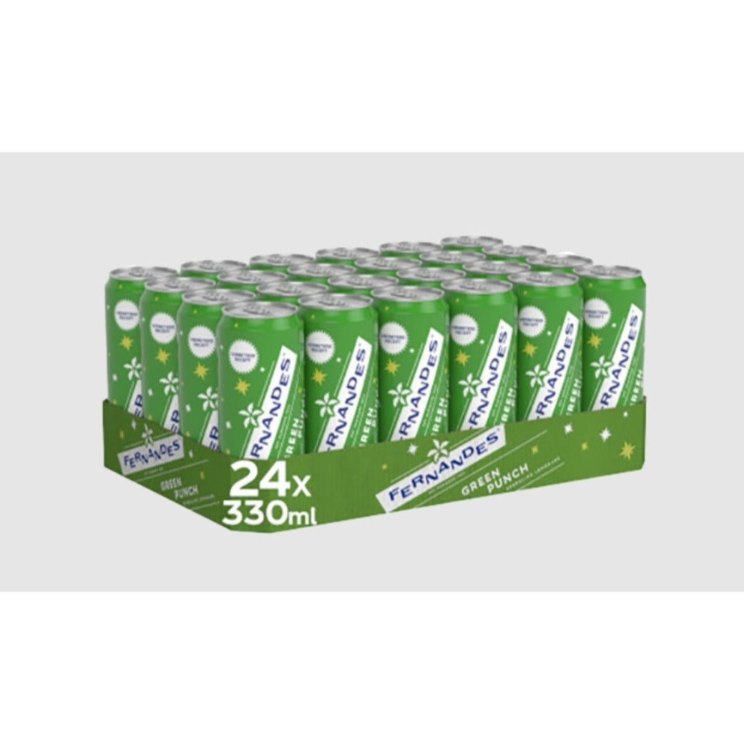 Fernandes Green Punch 24x330ml Excl Deposit