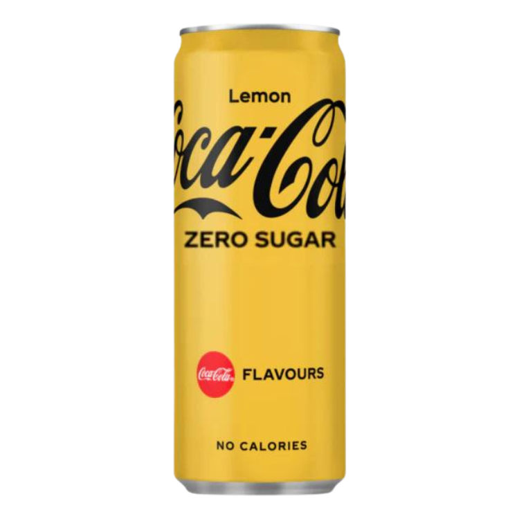 Coca Cola Lemon Zero 12x250ml Excl Deposit