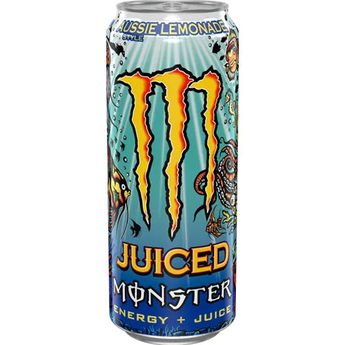 Monster Energy Juiced Aussie Lemonade 12x500ml Excl Deposit