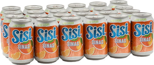 Sisi Sinas Zero Sugar 24x330ml Excl Deposit