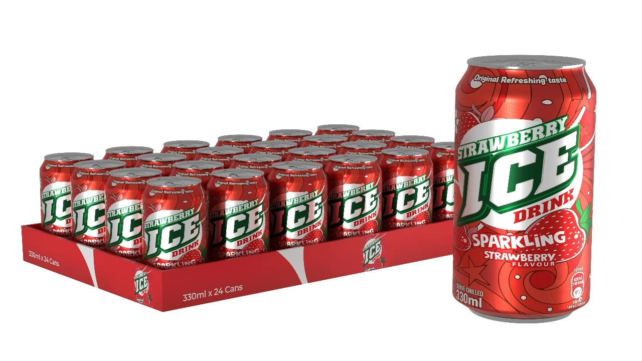 Strawberry Ice Sparkling 24x330ml