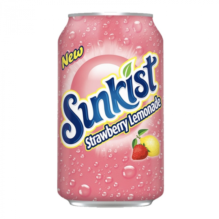 Sunkist Strawberry Lemonade (USA) 12x355ml Excl Deposit