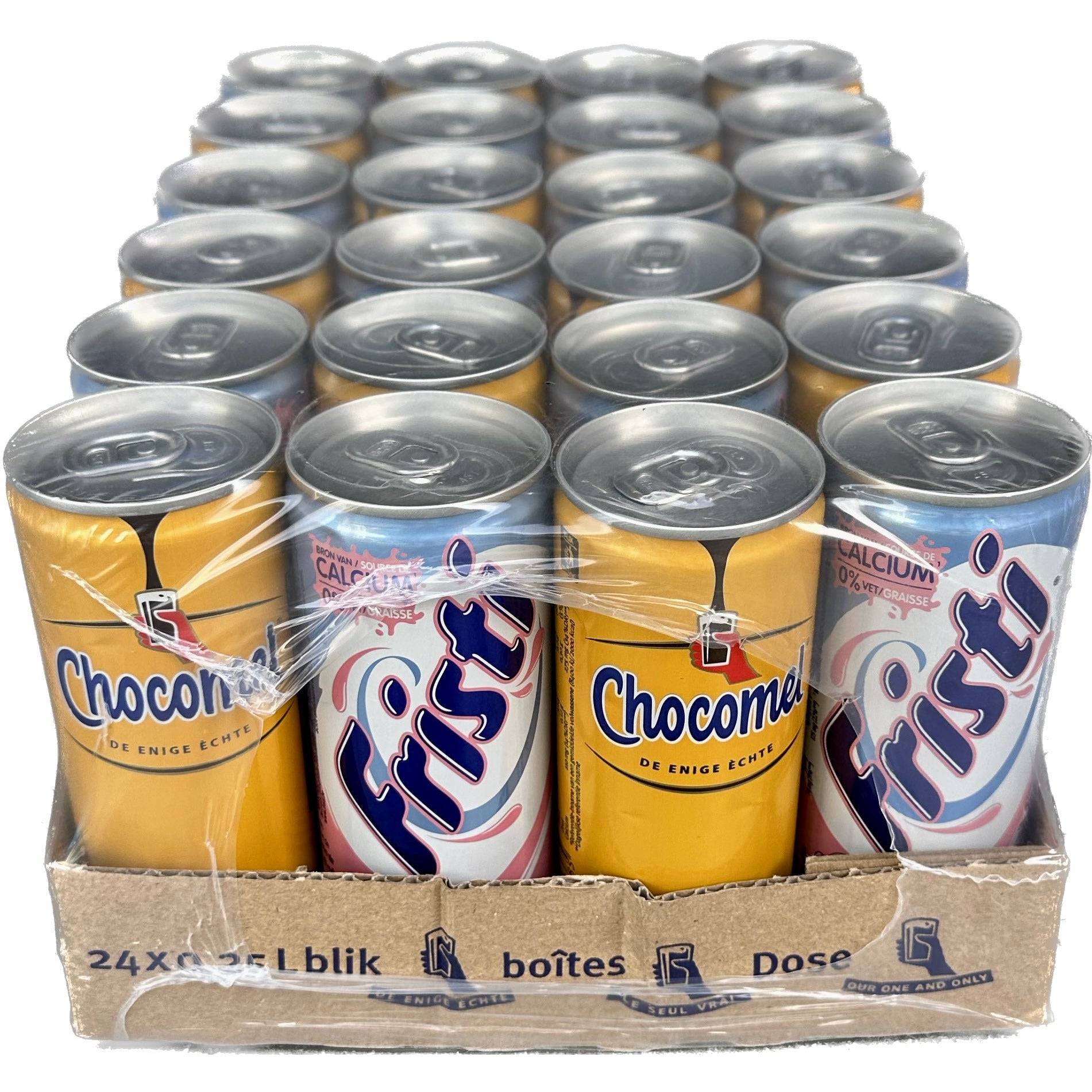 Chocomel/Fristi NL Mix 24x250ml Excl Deposit