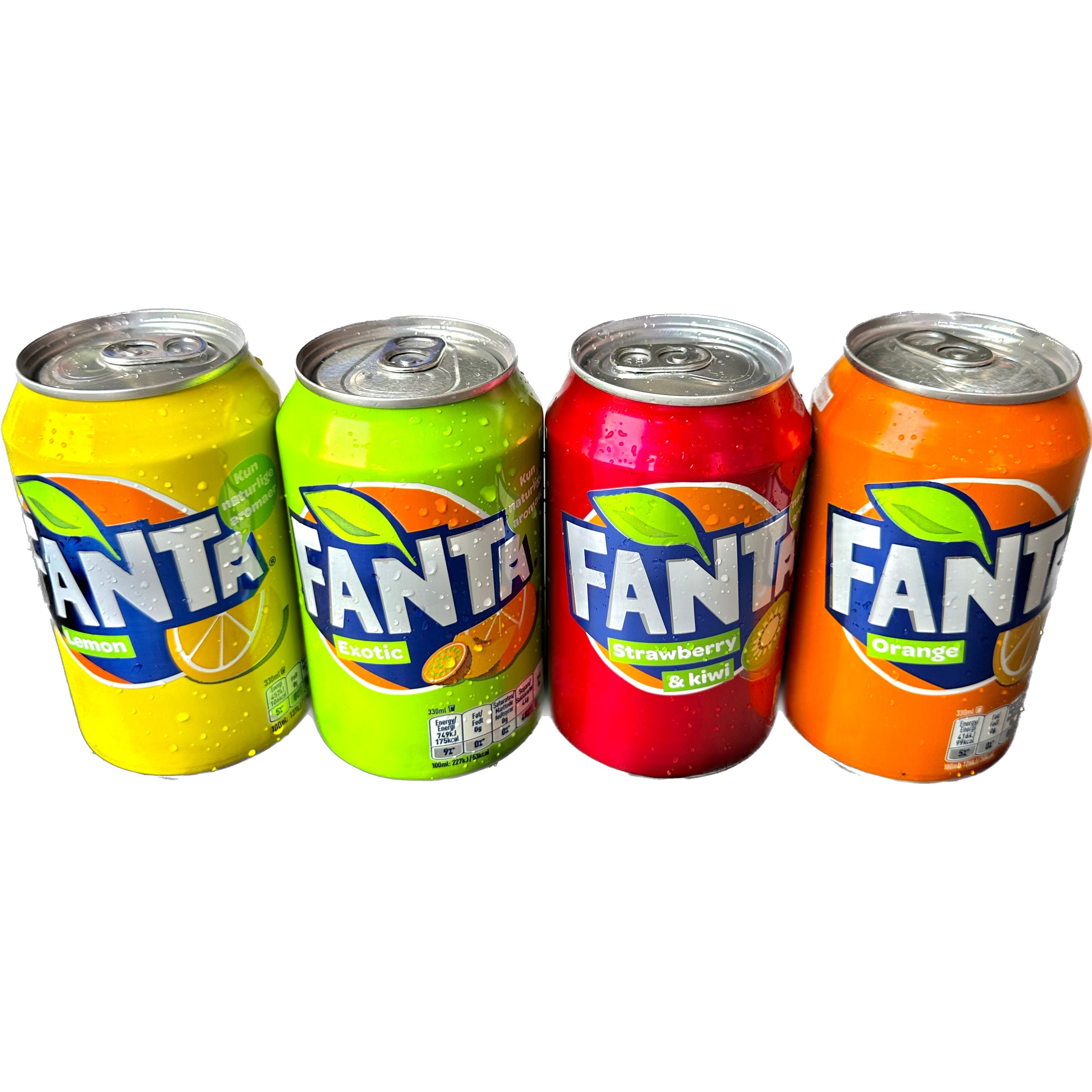 Fanta Mix 4 Flavours 24x330ml