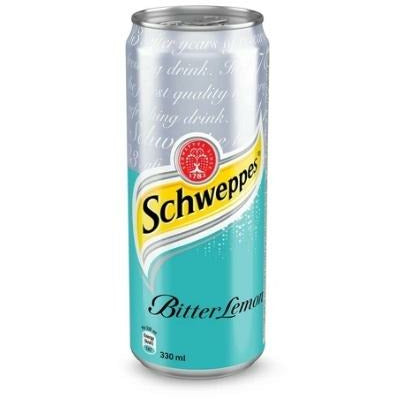 Schweppes Bitter Lemon 24x330ml Excl Deposit