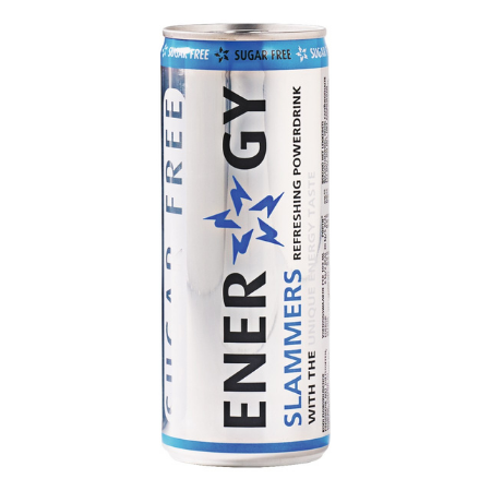 Slammers Energy Zero 24x250ml Excl Deposit