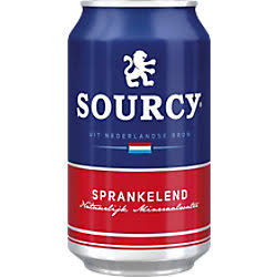 Sourcy Sparkling Mineral Water 24x330ml Excl Deposit
