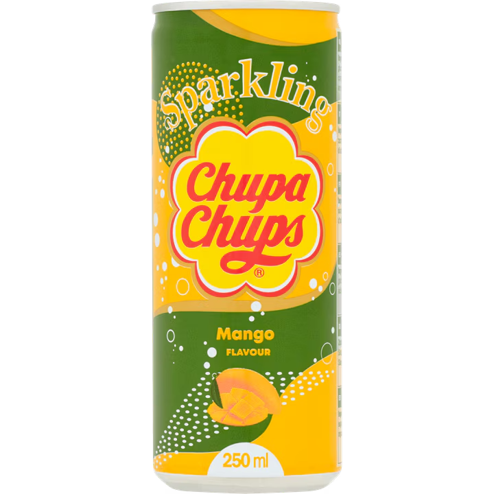 Chupa Chups Sparkling Mango (Korea) 24x250ml Excl Statiegeld