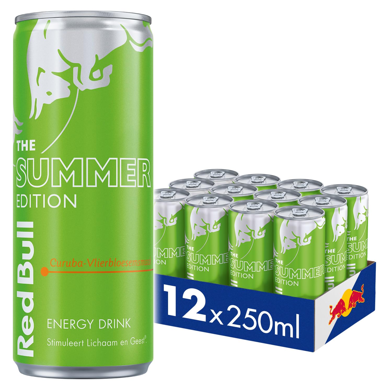 Red Bull Summer Edition Curuba Vlierbloesem 12x250ml Excl Statiegeld