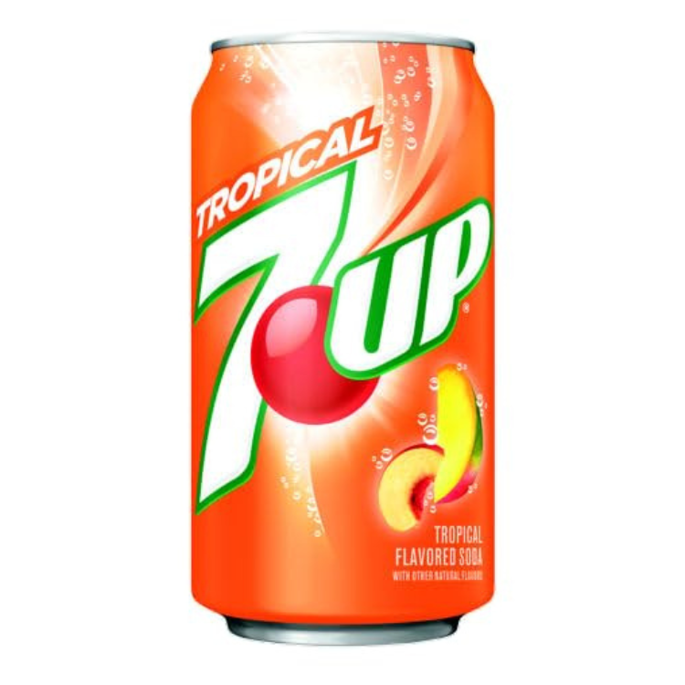 7Up Tropical (USA) 12x355ml Excl Deposit