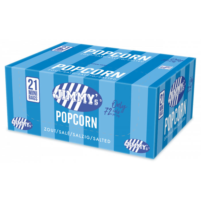 Jimmy's Popcorn Salt 21x17g