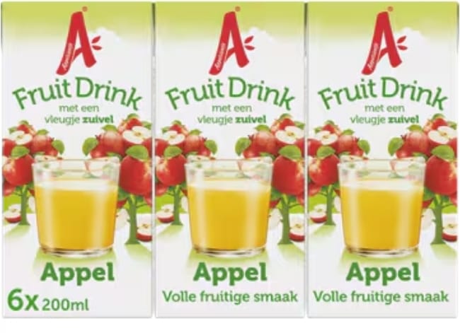 Appelsientje Goudappel 24x200ml