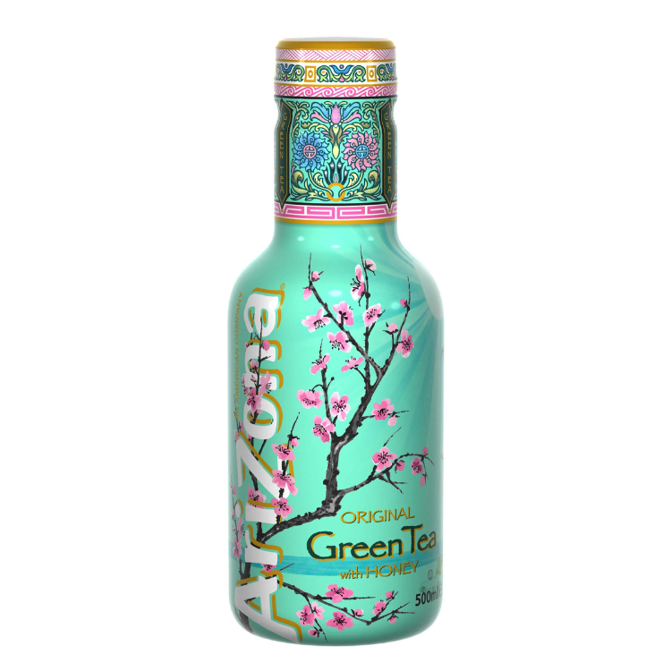 Arizona Green Tea Honey 6x500ml Excl Statiegeld