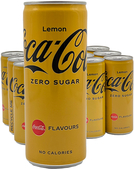 Coca Cola Lemon Zero 12x250ml Excl Deposit