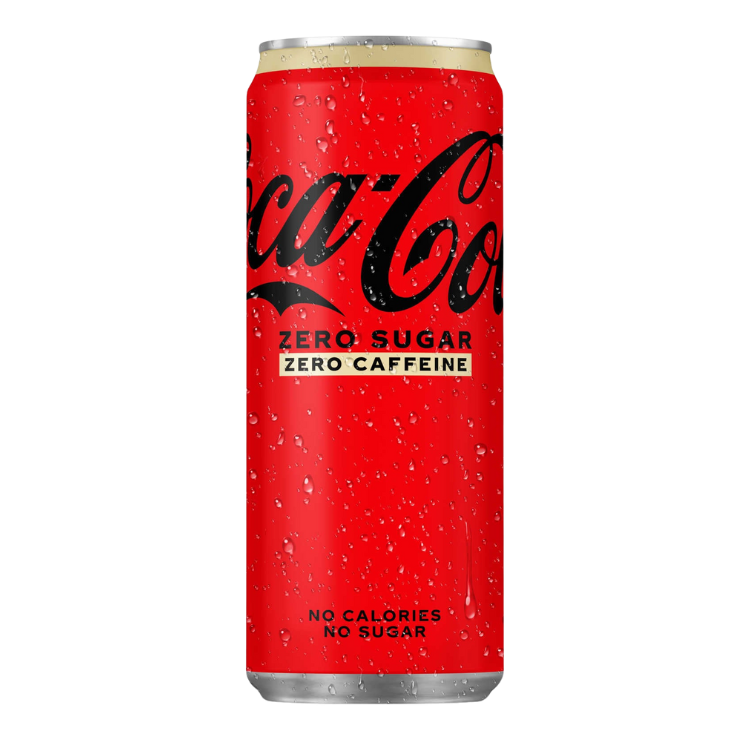 Coca Cola Zero Caffeine Free 24x250ml Excl Deposit