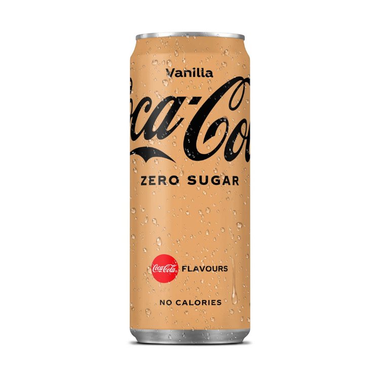 Coca Cola Vanilla Zero 12x250ml Excl Statiegeld