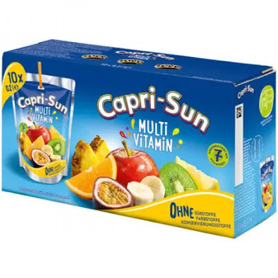 Capri-Sun Mix 3 Smaken Safari/Orange/Multi (40 Zakjes)