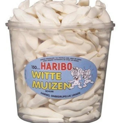 Haribo White Mice 1050g