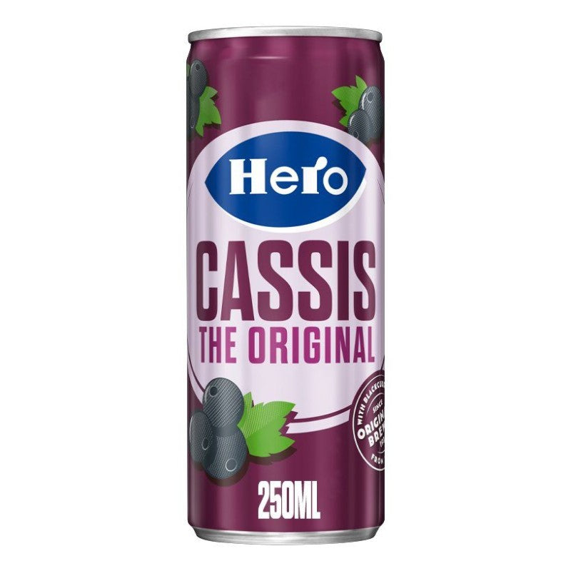 Hero Cassis NL 24x250ml Excl Deposit