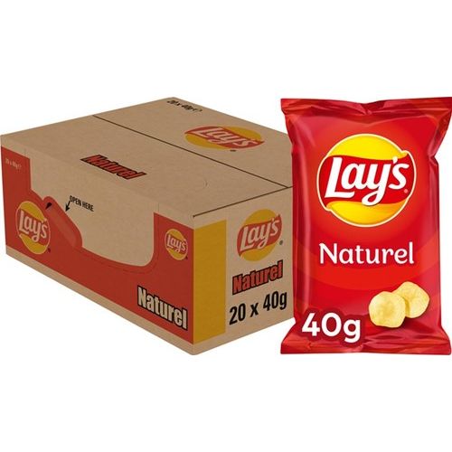 Lay's Chips Natural 20x40g