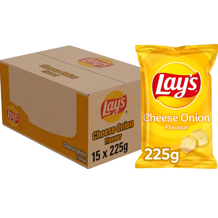 Lay's Chips Cheese Onion 20x40g