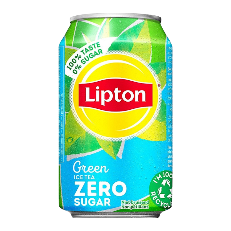 Lipton Ice Tea Green Zero 24x330ml Excl Deposit