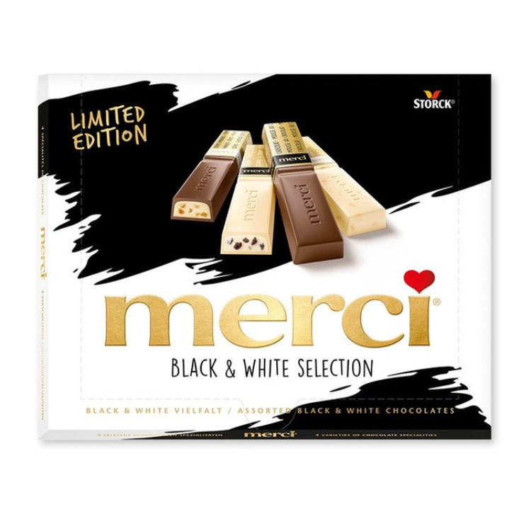 Merci Black & White Selection Limited Edition Geschenkdoos 250g