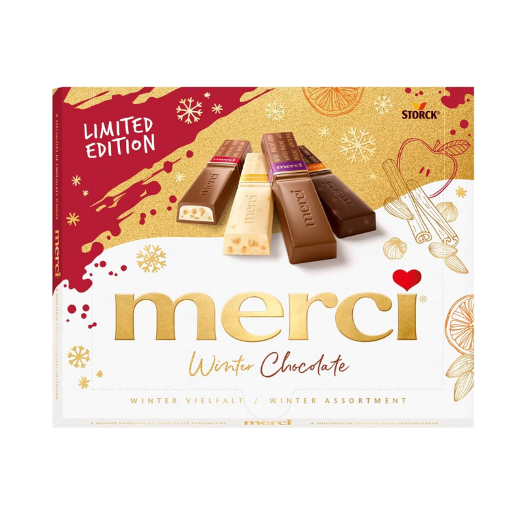 Merci Winter Chocolade Limited Edition Geschenkdoos 250g