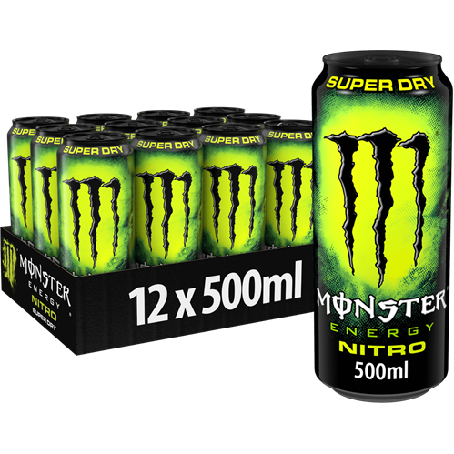 Monster Energy Nitro Super Dry 12x500ml