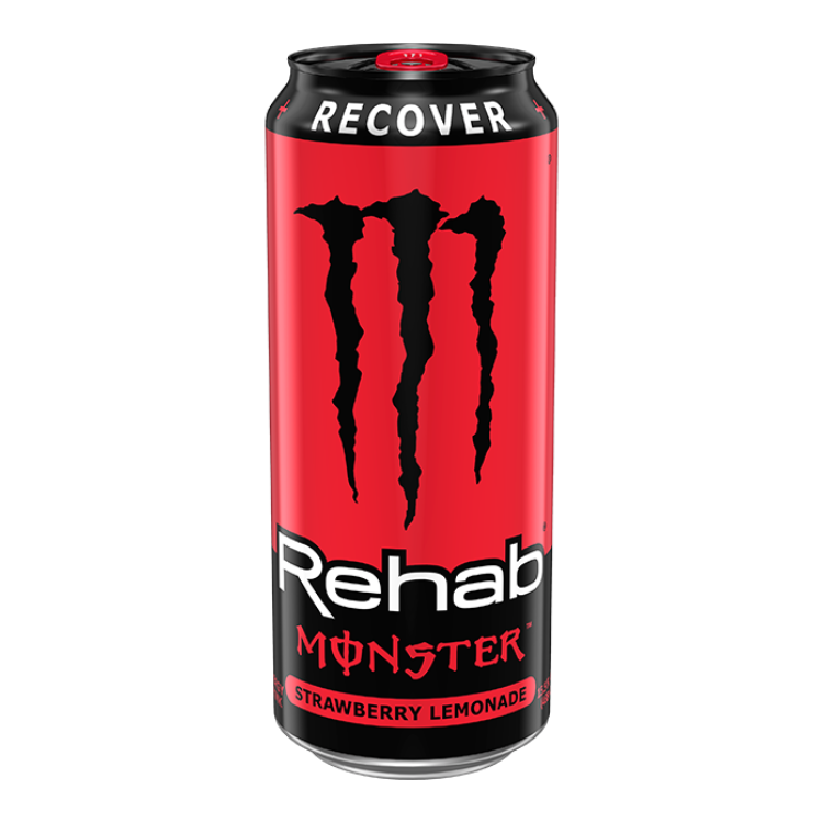 Monster Energy Rehab Strawberry Lemonade (USA) 12x458ml