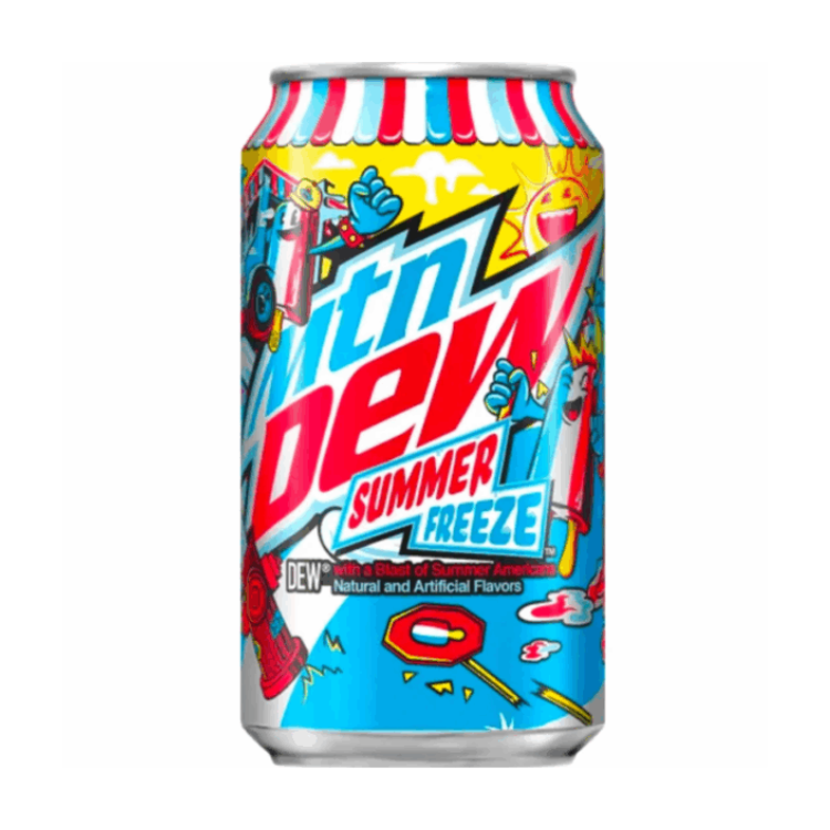 Mountain Dew Baja Blast (USA) 12x355ml Excl Deposit