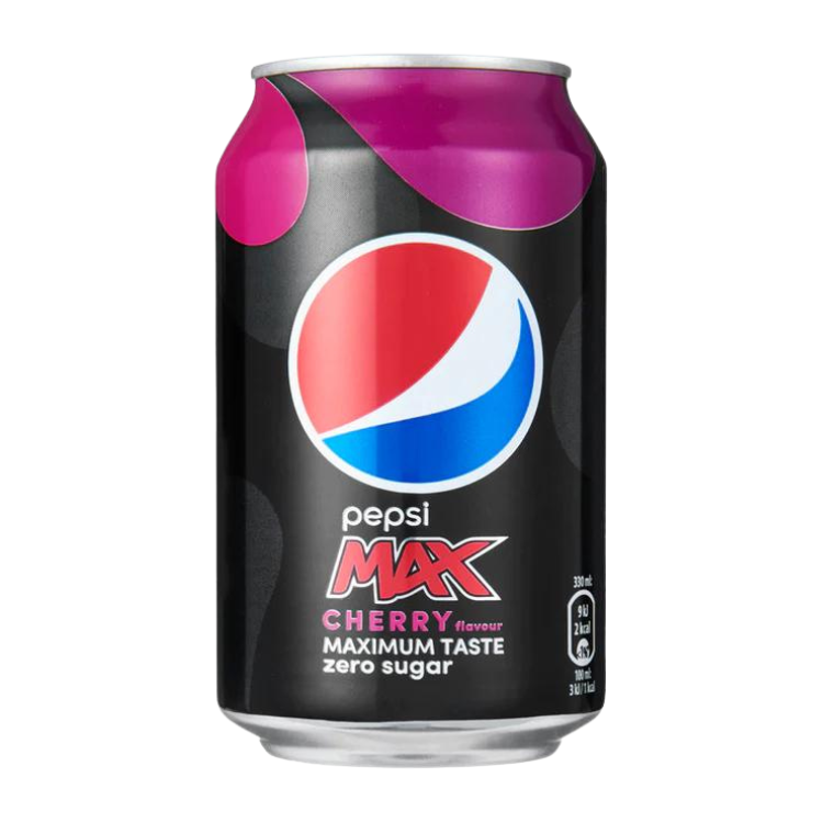 Pepsi Max Cherry 24x330ml Excl Deposit