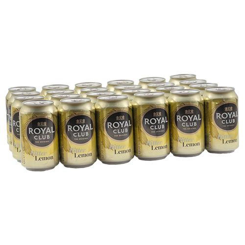 Royal Club Bitter Lemon 24x330ml Excl Deposit