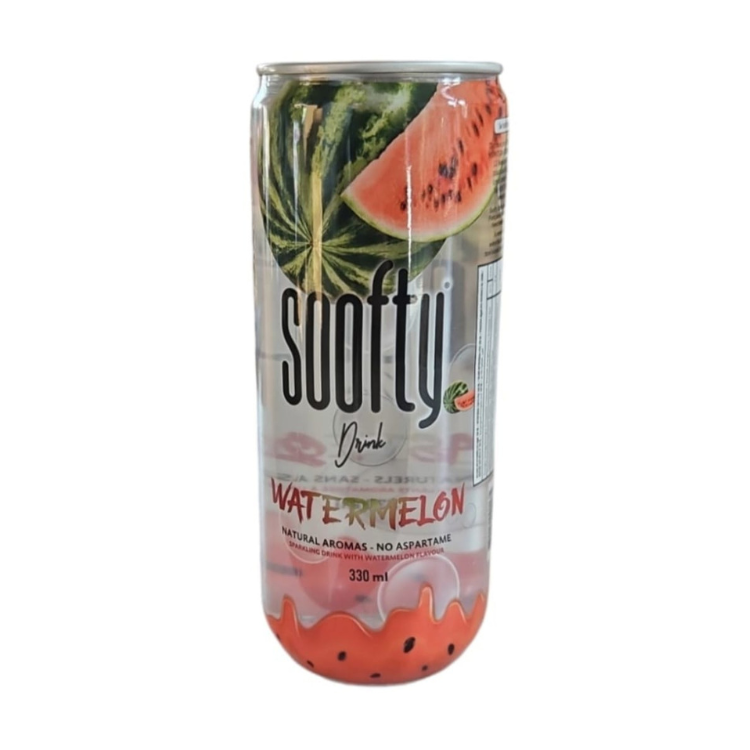 Soofty Drink Watermeloen 24x330ml