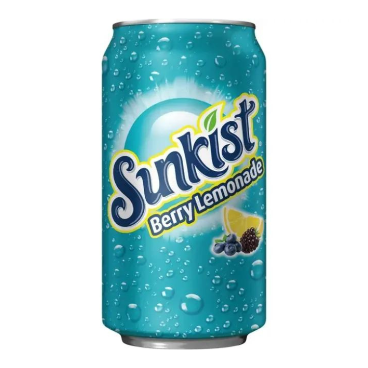 Sunkist Berry Lemonade (USA) 12x355ml Excl Deposit