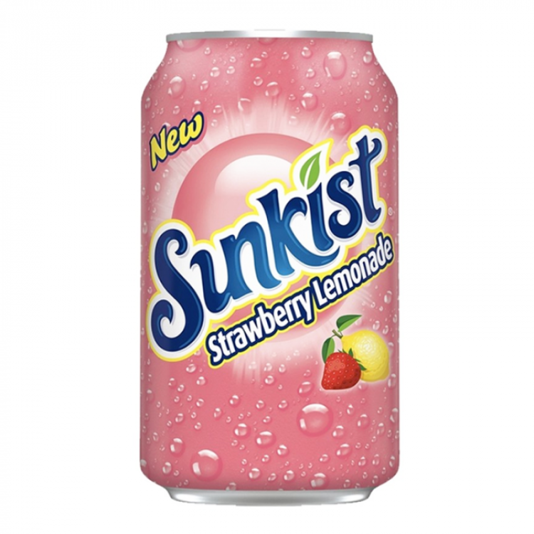 Sunkist Strawberry Lemonade (USA) 12x355ml Excl Statiegeld