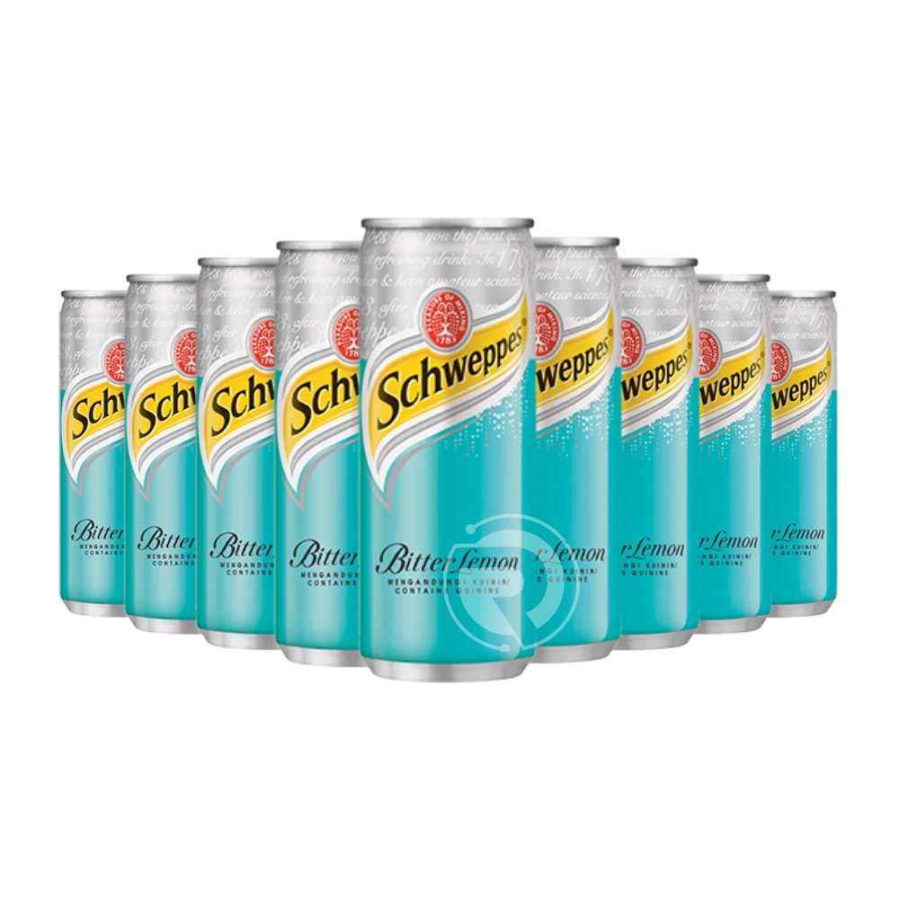 Schweppes Bitter Lemon 24x330ml Excl Deposit