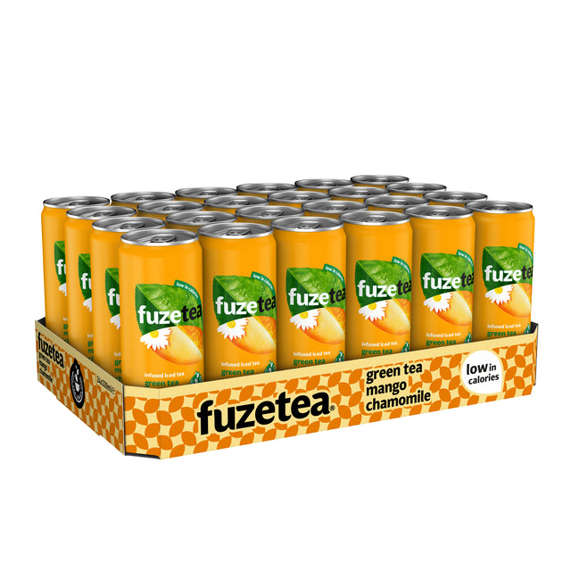 Fuze Tea Mango Chamomile 24x330ml Excl Statiegeld