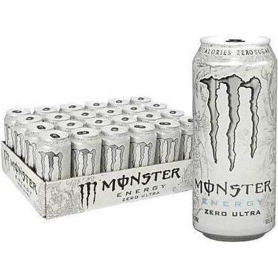 Monster Energy Ultra White 12x500ml Excl Deposit