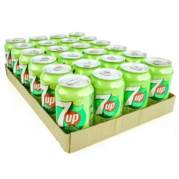 7Up Zero Sugar 24x330ml Excl Deposit