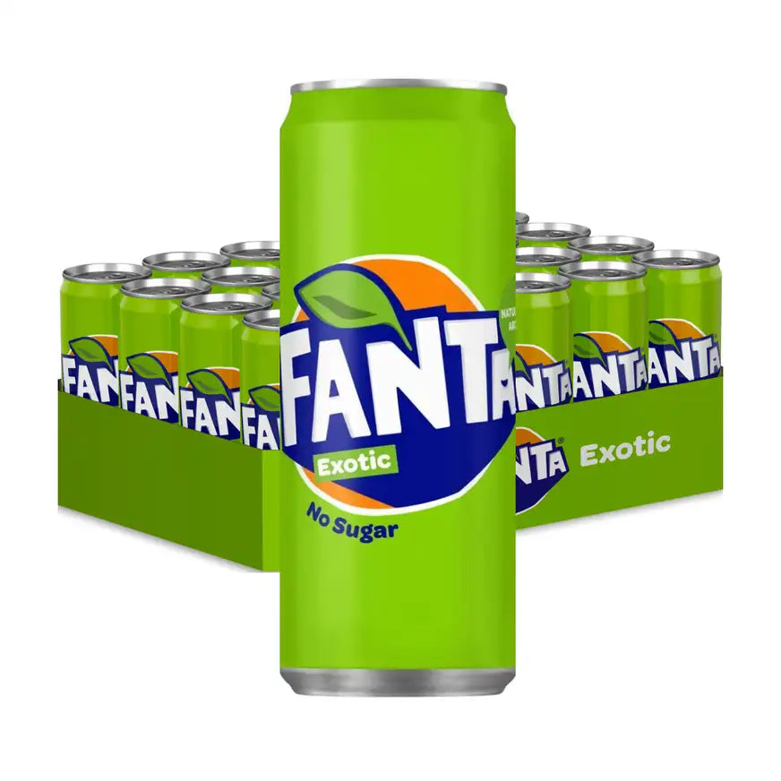 Fanta Exotic Zero NL 24x330ml Excl Deposit