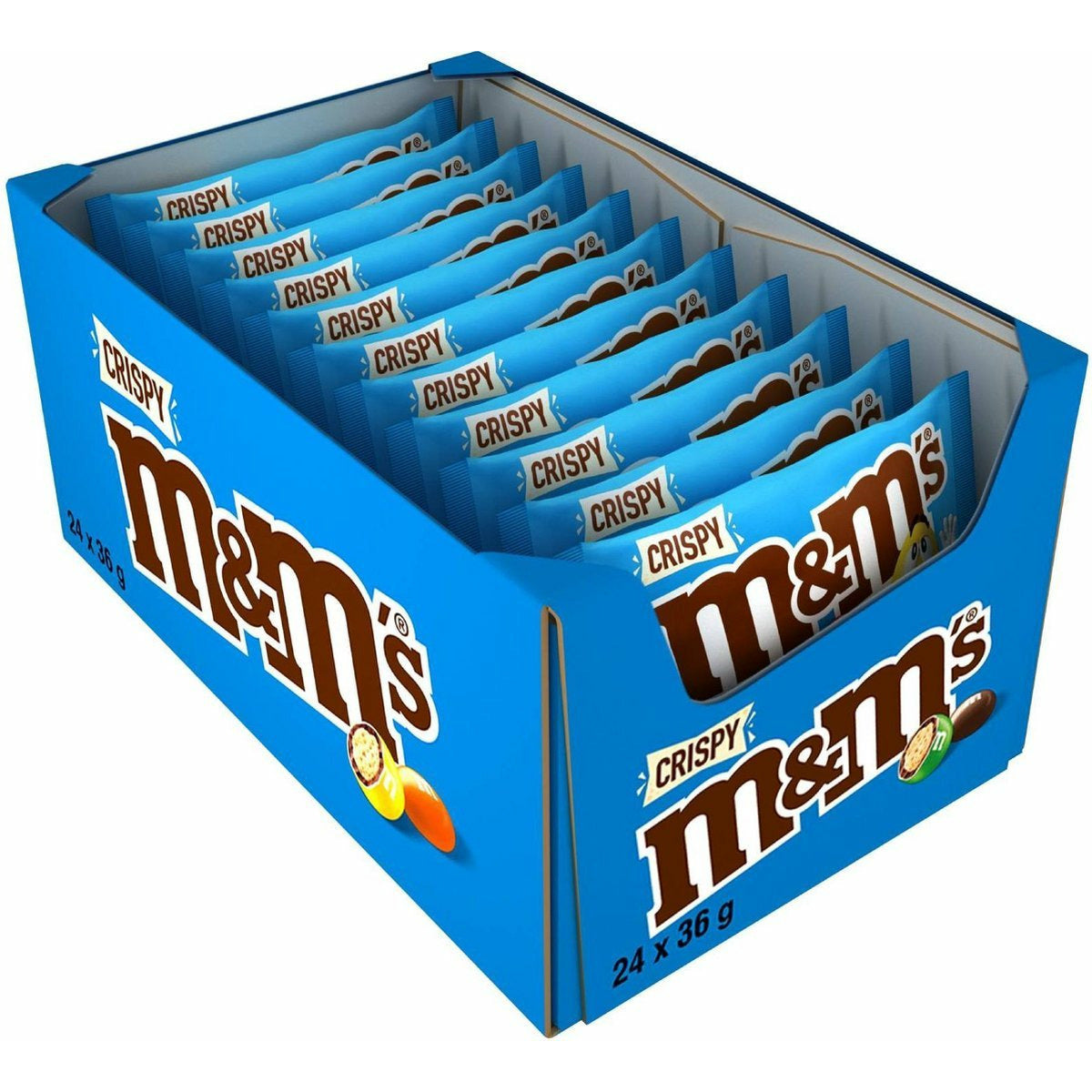 M&amp;M's Crispy Blue 24x36g