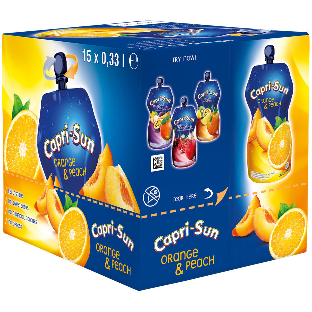 Capri-Sun Orange & Peach 15st. - FrisExpress