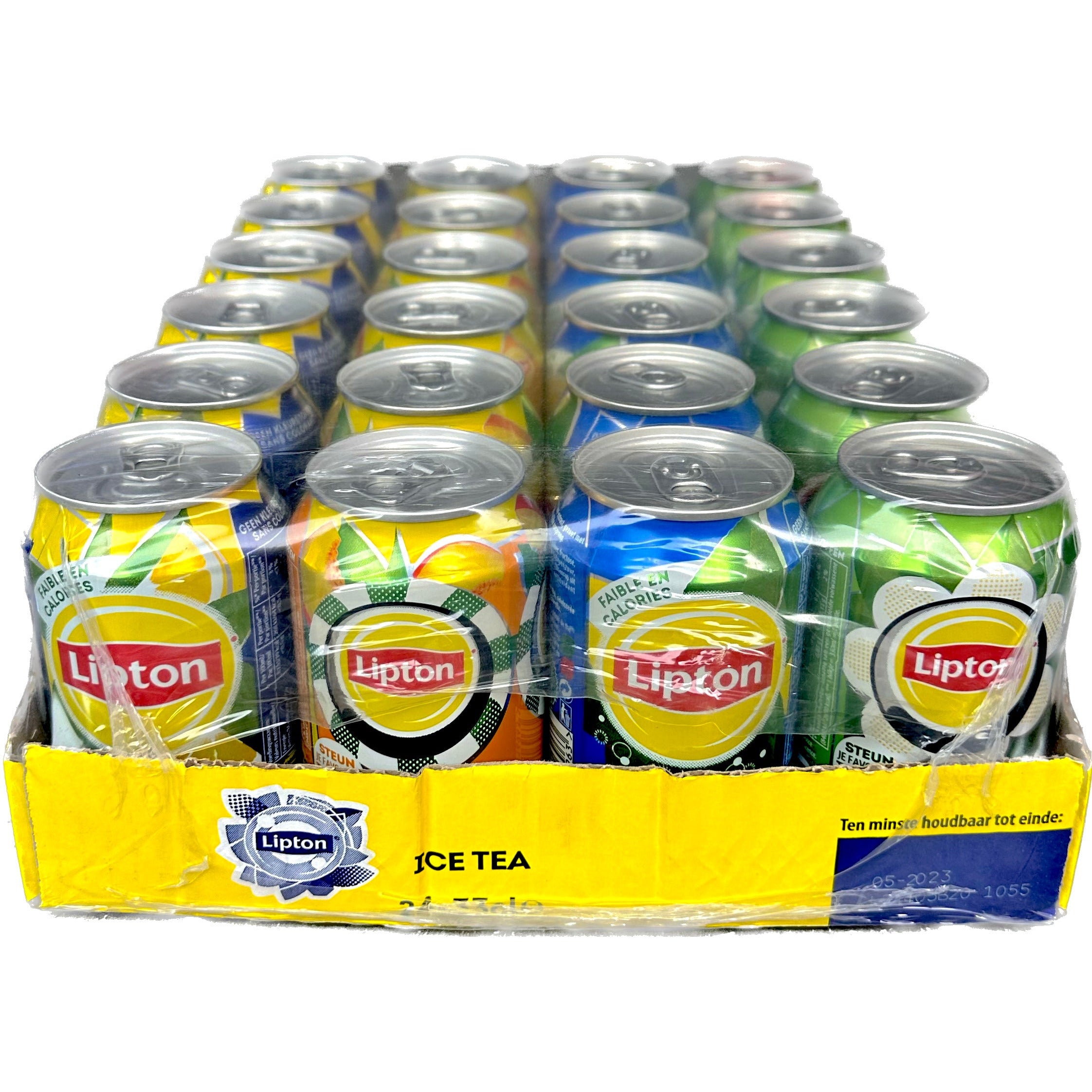 Lipton Ice Tea Mix 4 Flavors 24x330ml Excl Deposit