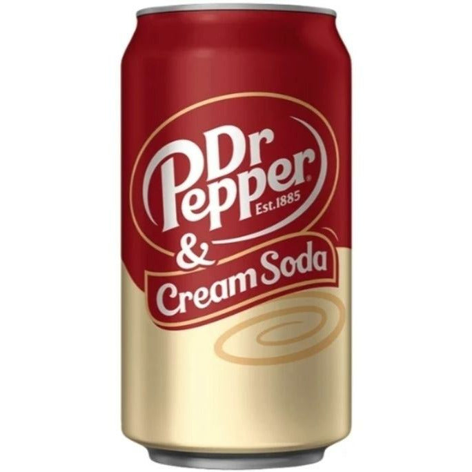 Dr. Pepper Cream &amp; Soda (USA) 12x355ml Excl Deposit