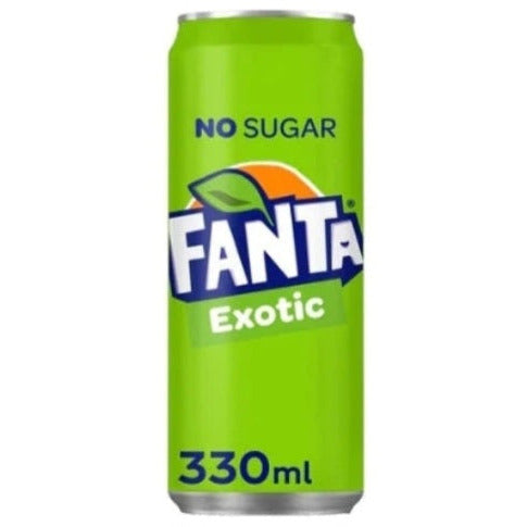 Fanta Exotic Zero NL 24x330ml Excl Deposit